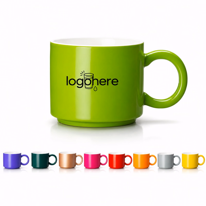 Solid Color Ceramic Mug