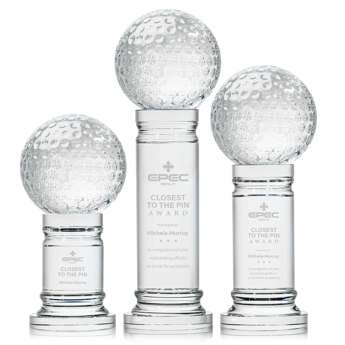 Golf Ball Award on Colverstone Base 1