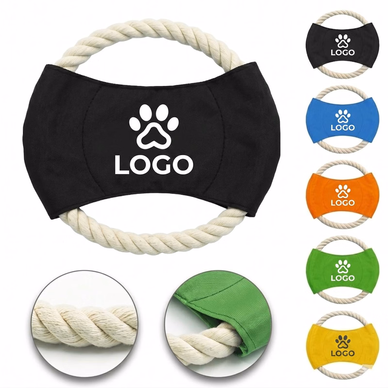 Braided Rope Pet Disc Toy