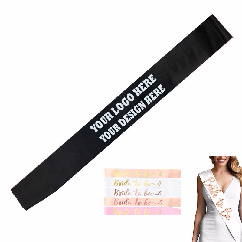 Shimmering Custom Sash