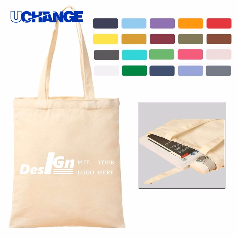 Classic Canvas Shopping Tote Bag