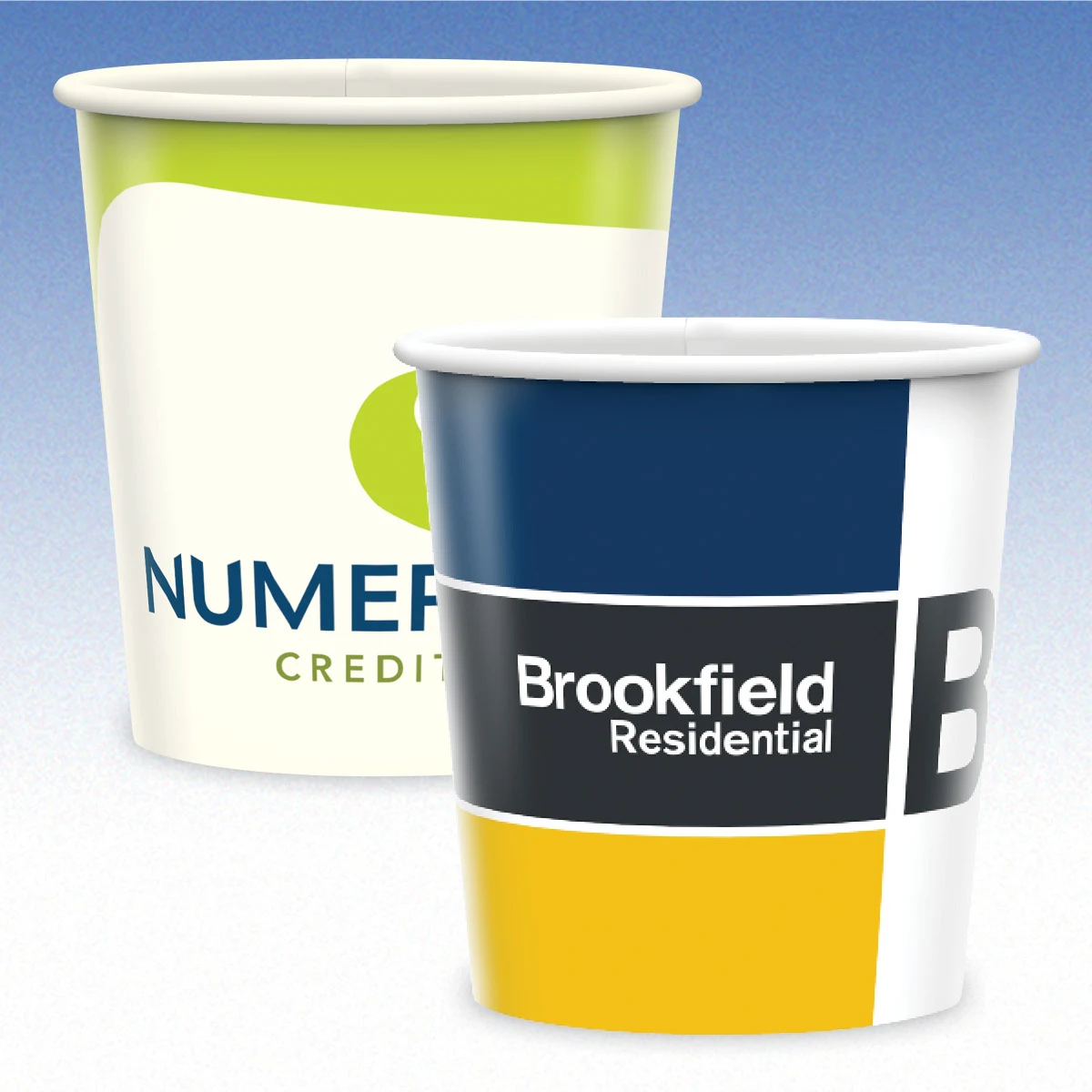 12 oz-Plastic-Free, Compostable, Recyclable Paper Cups 1