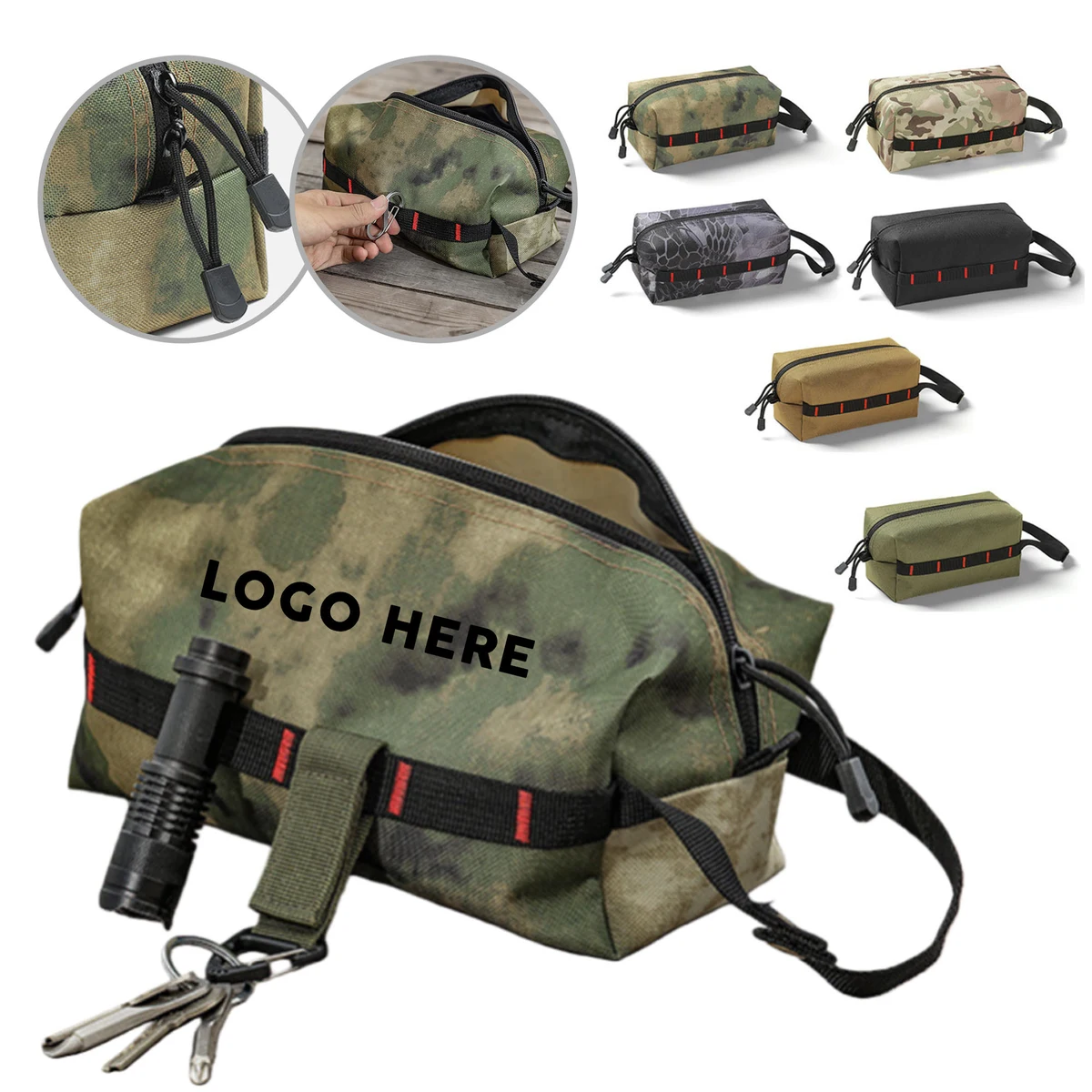 Zipper Travel Camping Tools Pouch 1