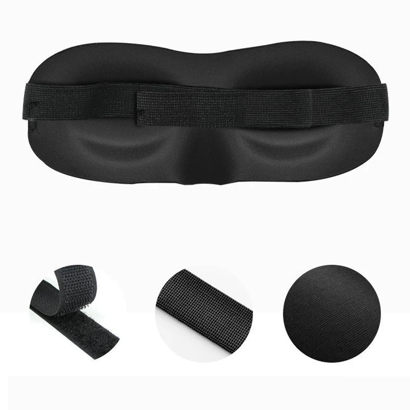 3D sleeping Eye Mask made of high-density sponge with Nose pad 1