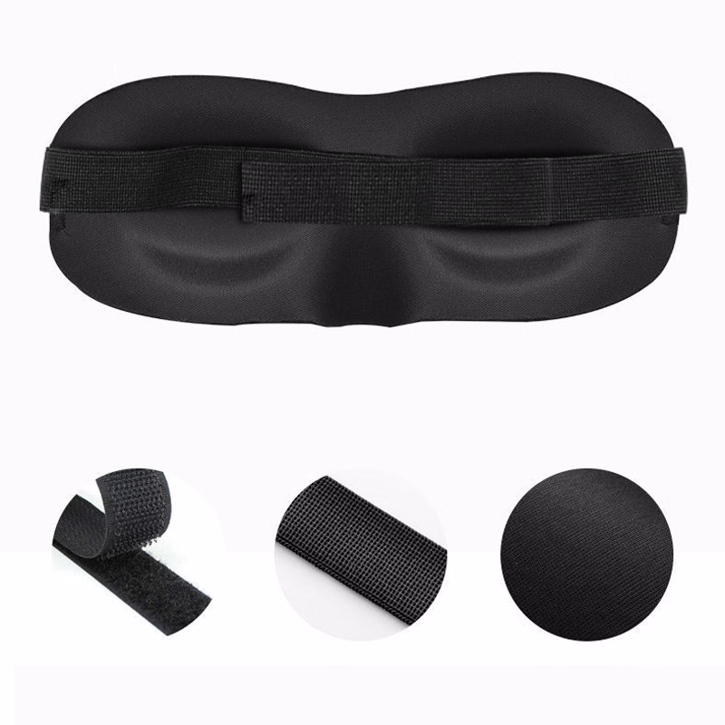 3D sleeping Eye Mask made of high-density sponge with Nose pad
