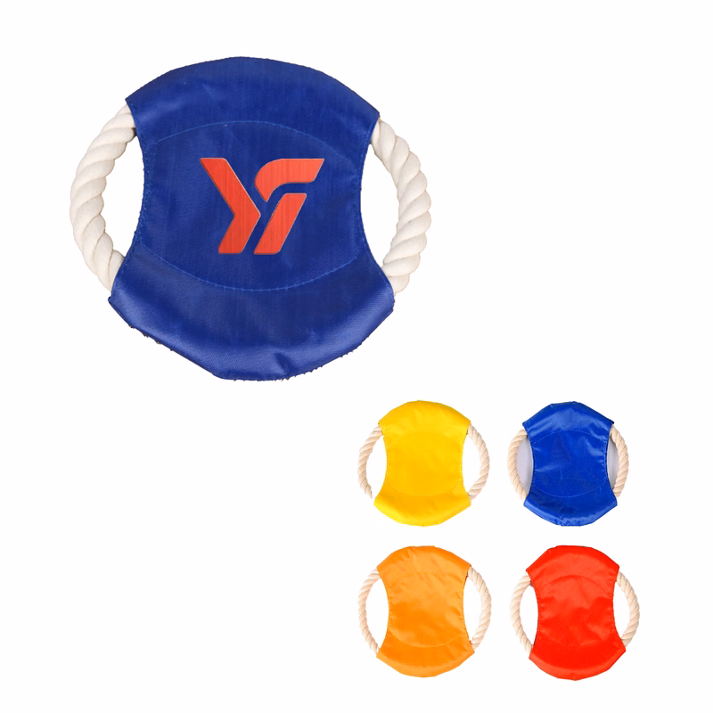 Cotton Rope Pet Flying Disk For Dog Training
