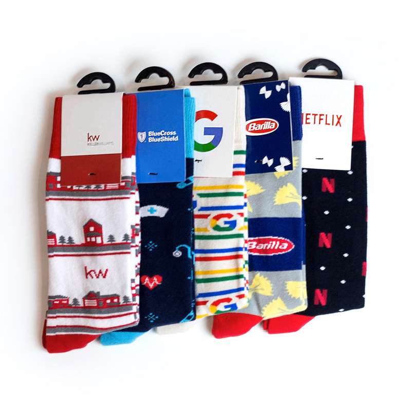 Custom Knit Cotton Crew Business & Dress Socks (Choice Overseas Option) Low MOQ Dress Socks (India)