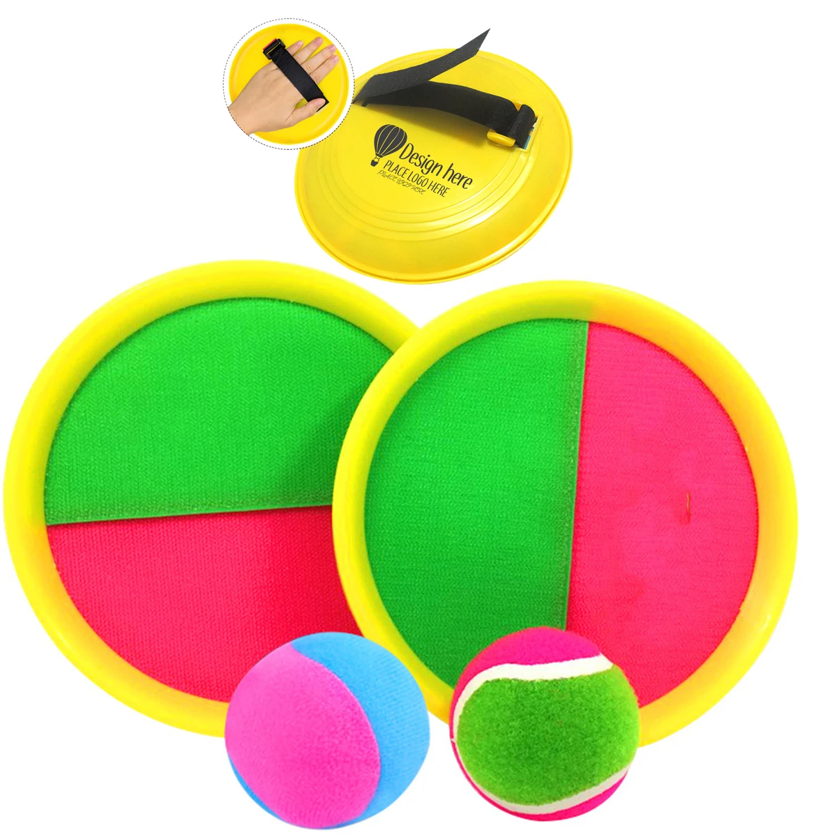 Plastic Toys Paddle Catch and Toss Game Set 1