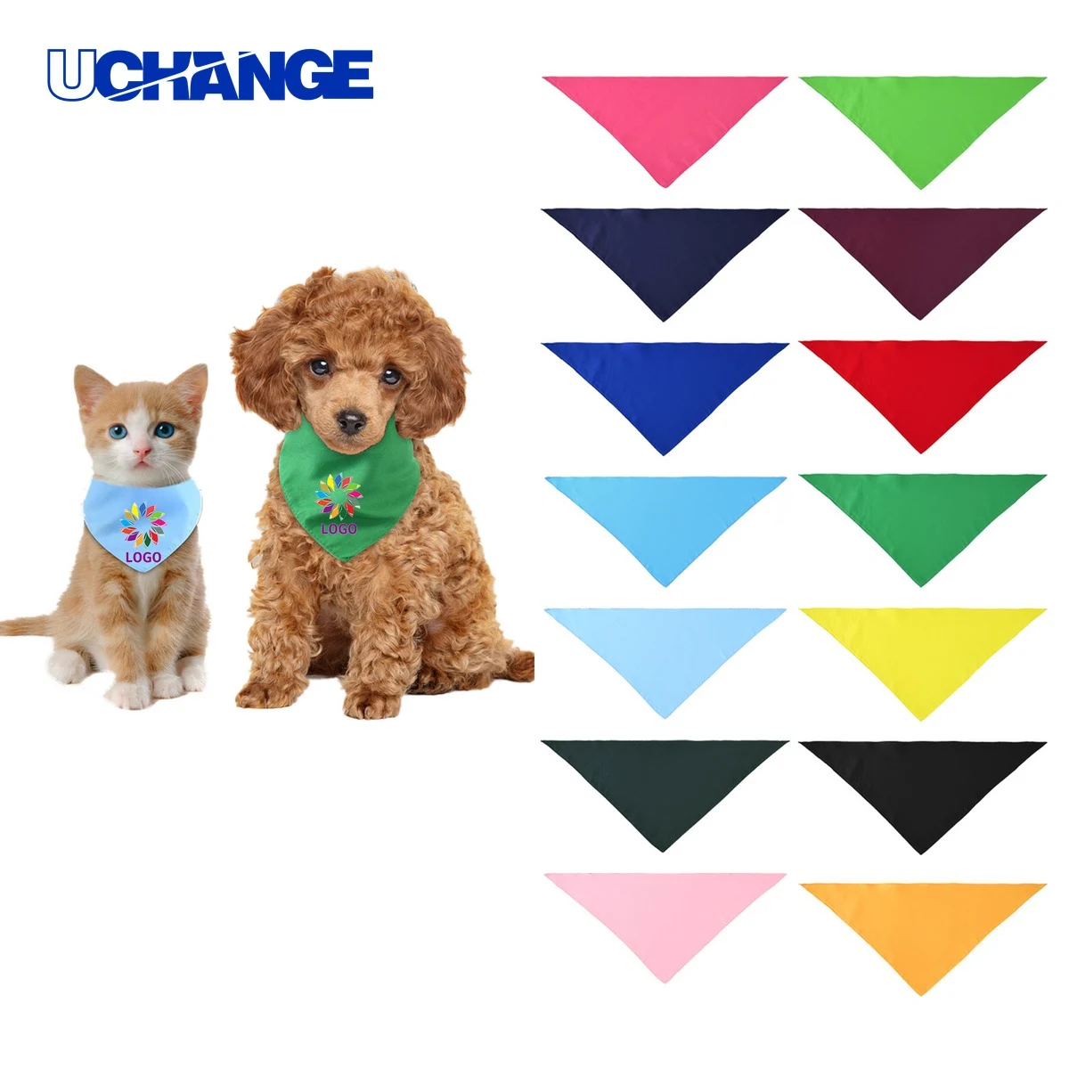 Multi Color Pet Daily Bibs for Feeding Use 1