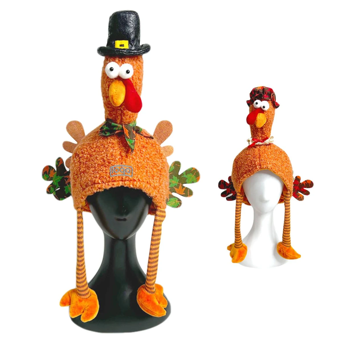Plush Thanksgiving Turkey Hat 1