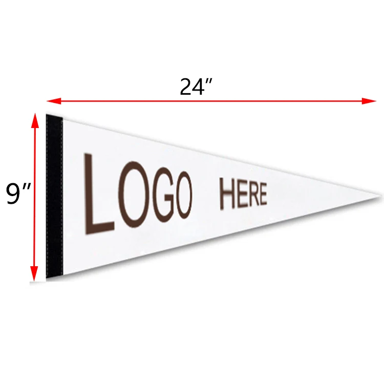 Triangular Felt Pennant 1