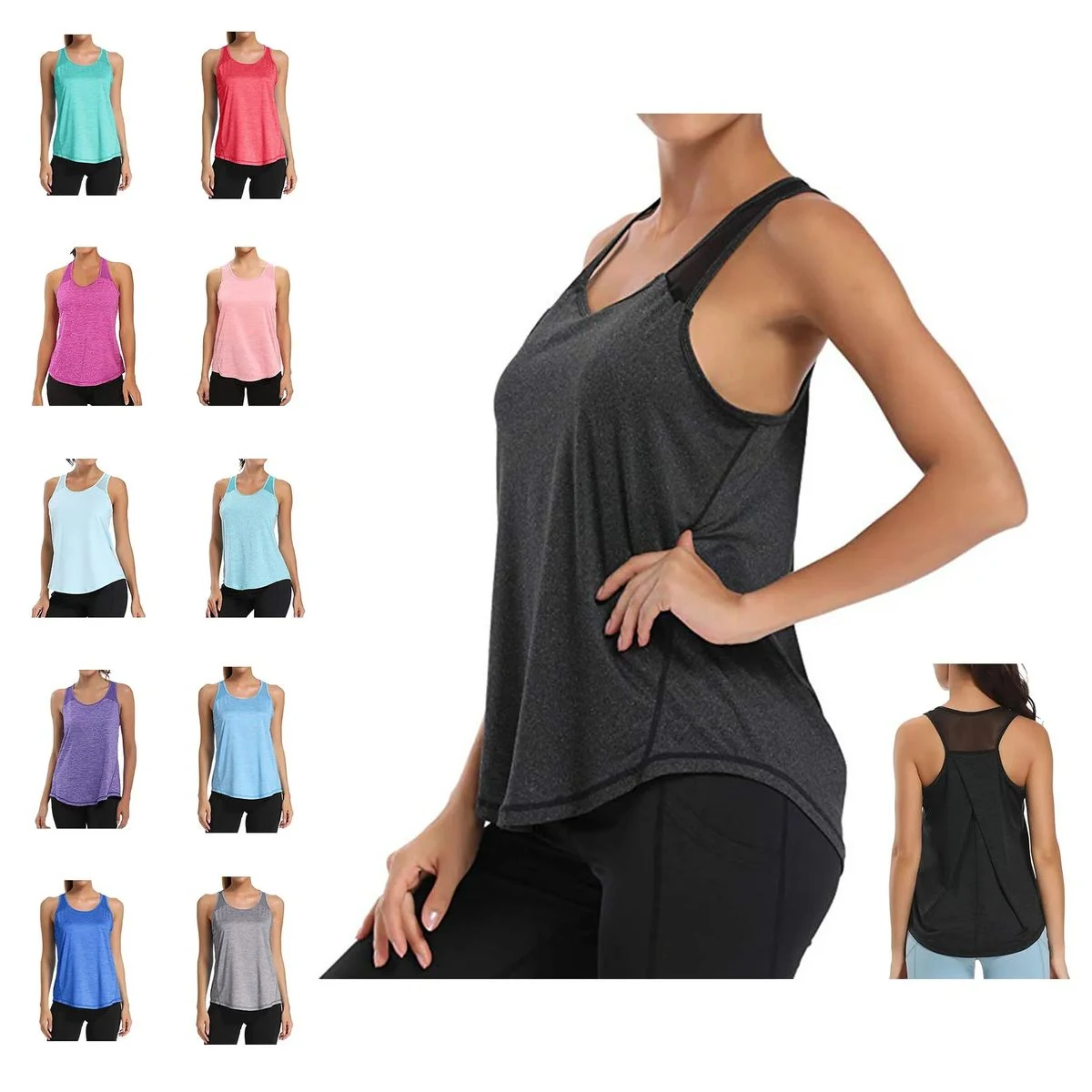 Women's Fitness Sleeveless Top 1