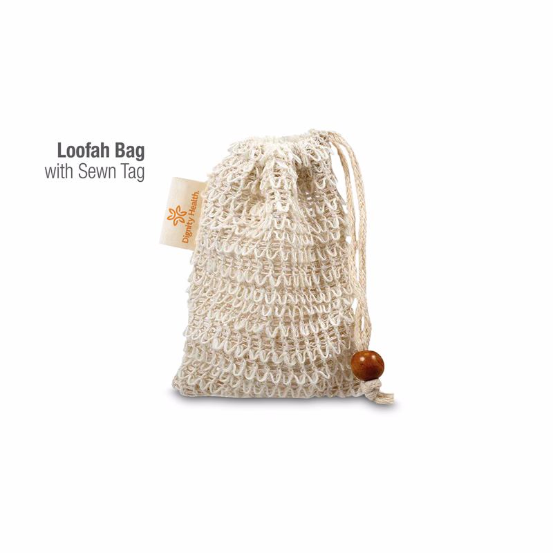 Loofah Bag only, with Sewn Tag