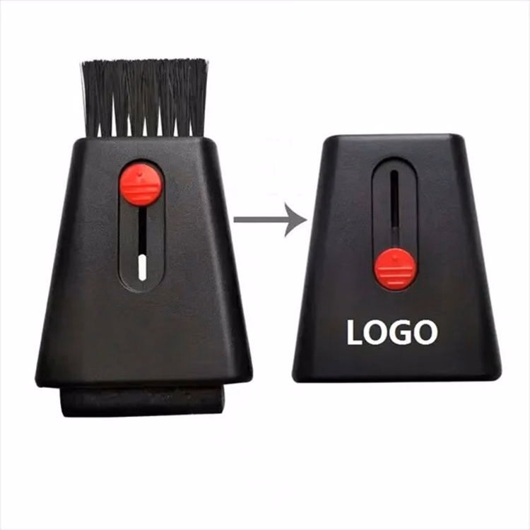 Trapezoidal Double-headed Retractable Keyboard Brush