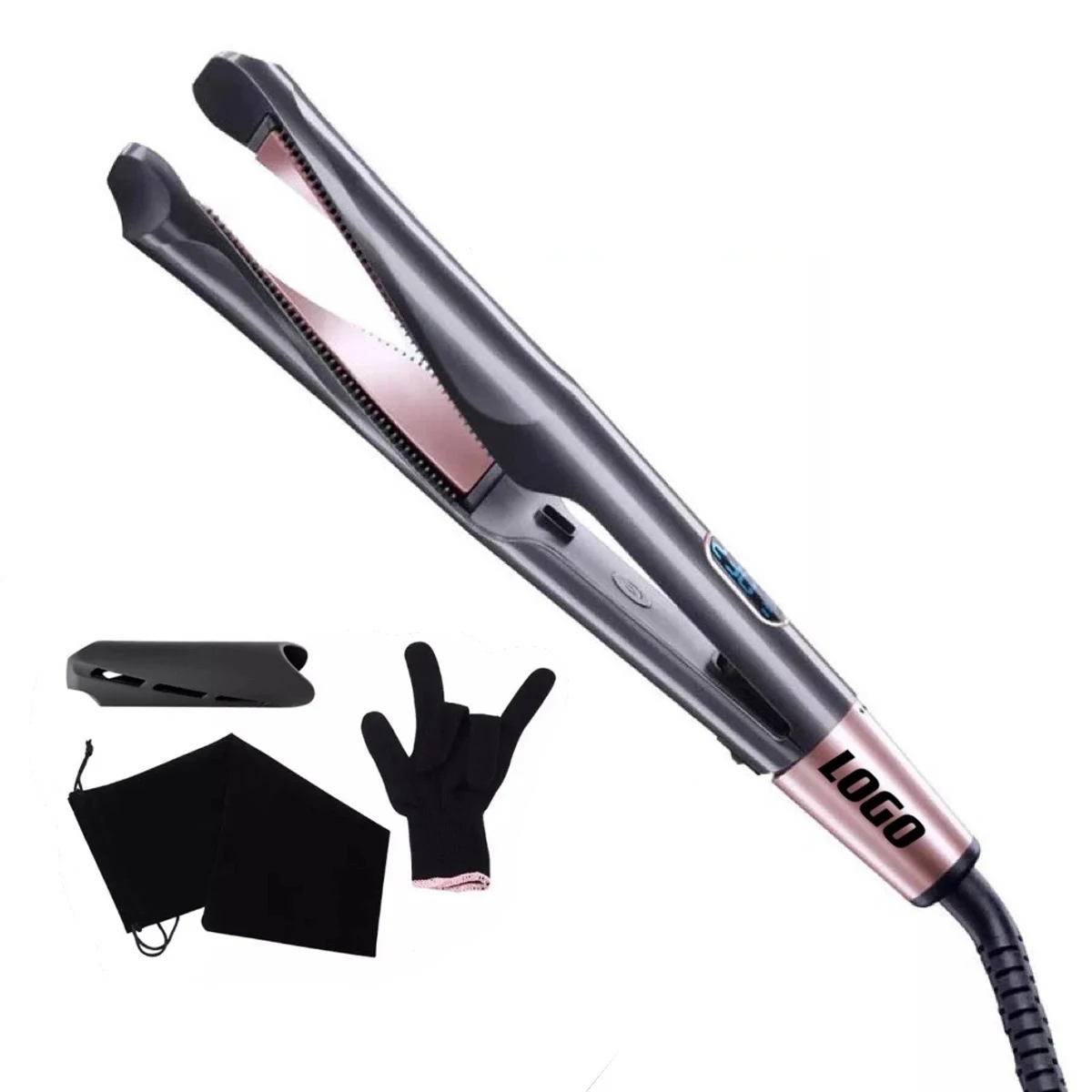 2 in 1 Spiral Style Hair Straightener and Curler 1