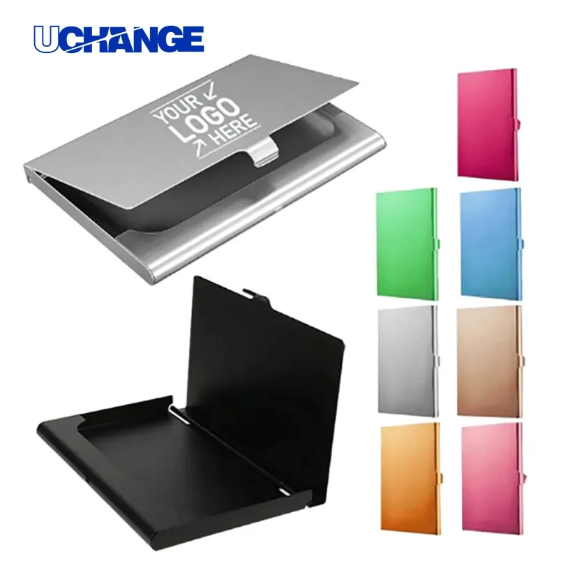Aluminum Alloy Business Card Holder Slim Professional Case 1
