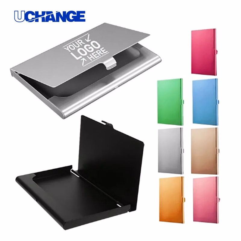 Aluminum Alloy Business Card Holder Slim Professional Case
