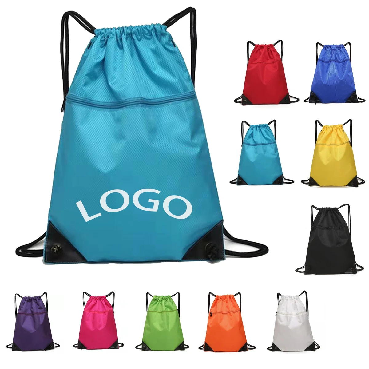 Versatile Drawstring Backpack 1