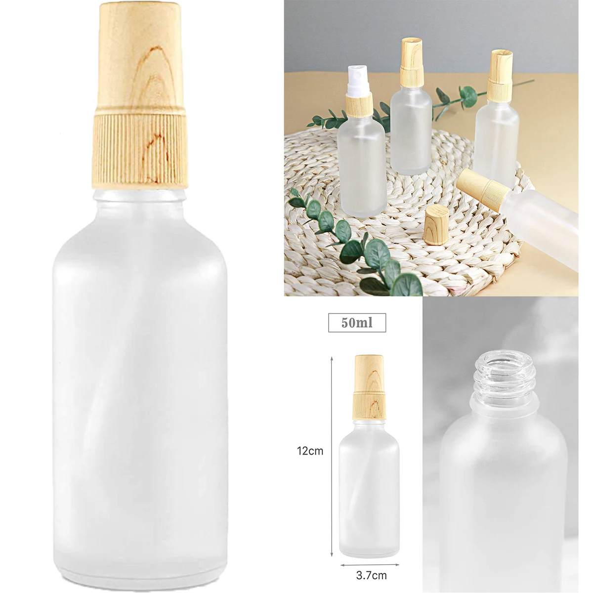 Portable 50ML Travel Spray Bottle 1