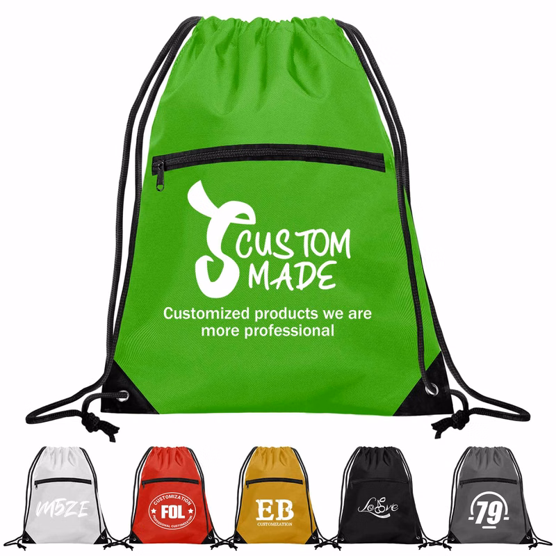 80GSM Non Woven Drawstring Backpack