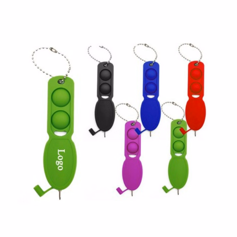 Push Pop Pen Keychain