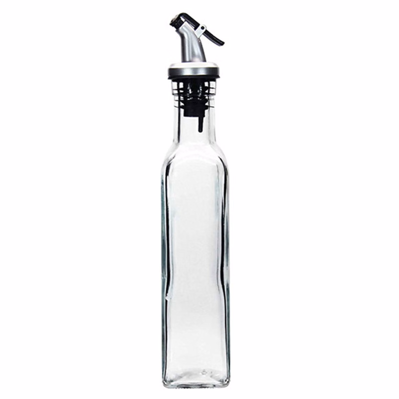 Clear Glass Oil Dispenser Bottles