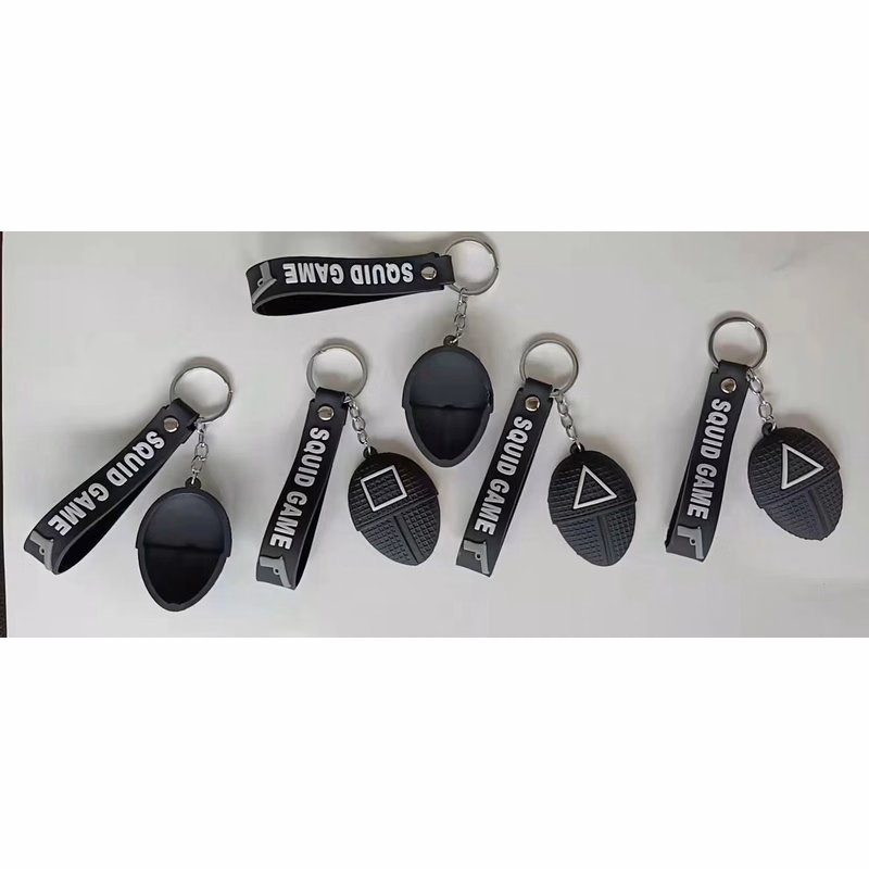 peripheral keychain masked person 3D