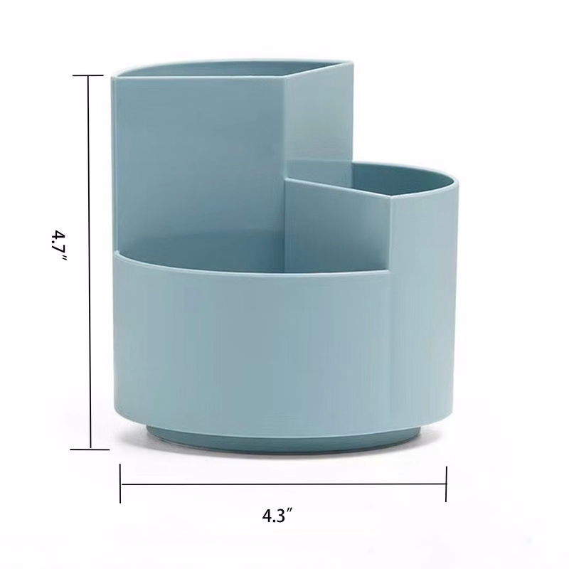 Office Rotating Pencil Case Makeup Storage