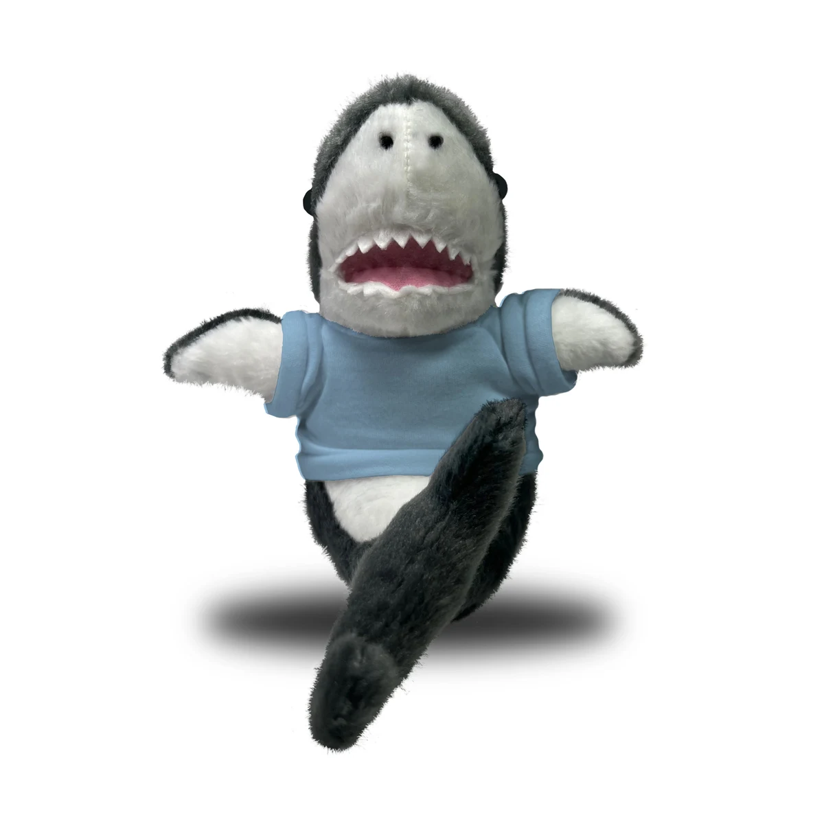 Plush Sitting Great White Shark 1
