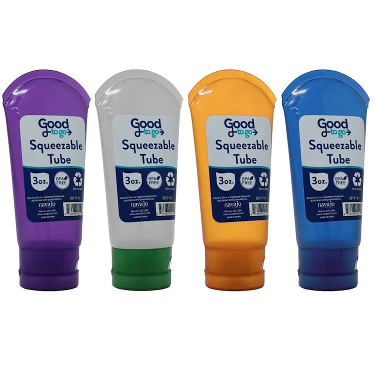 Travel Squeeze Tubes - 3 oz 1