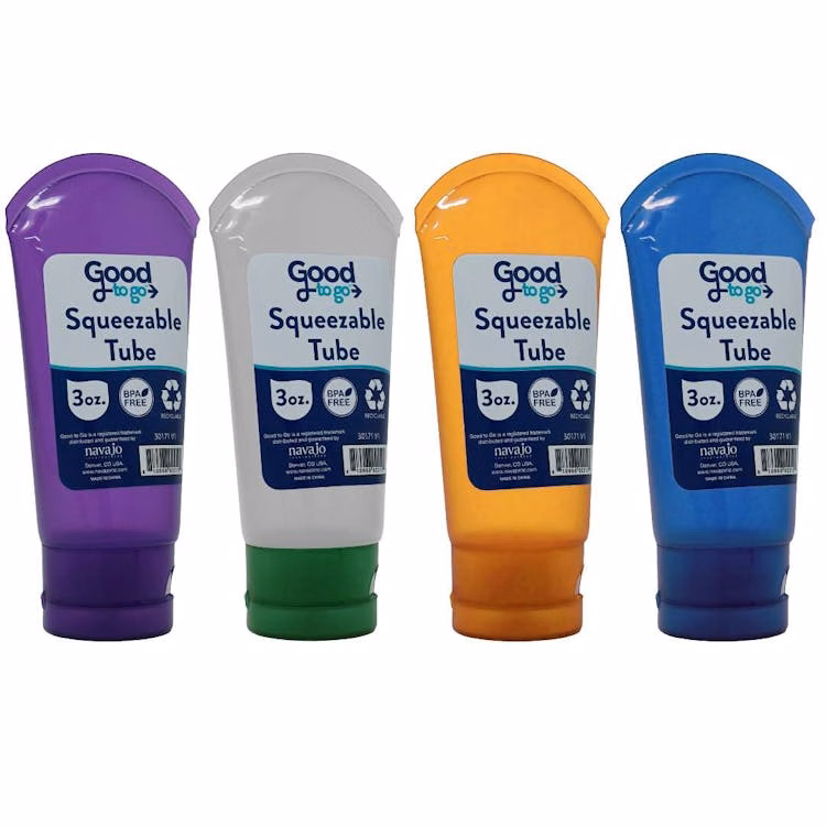 Travel Squeeze Tubes - 3 oz