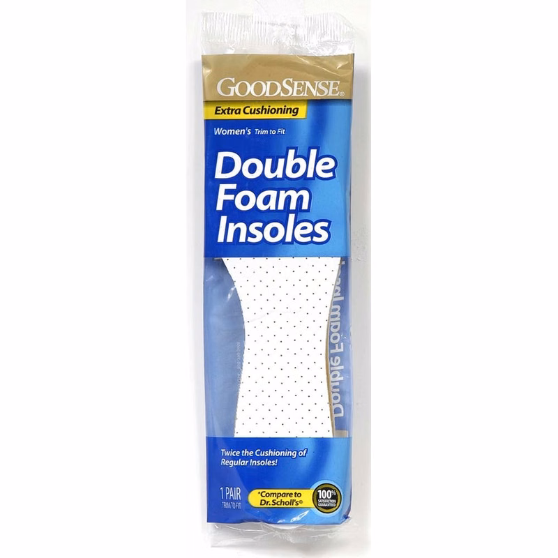 Women's Double Foam Insoles - Trim to Fit