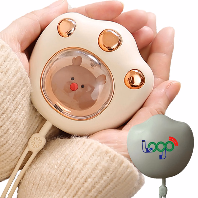 Rechargeable Cute Cat Paw Portable Type-C Hand Warmer