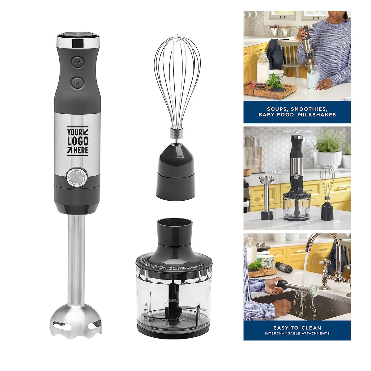 Handheld Portable Blender for Shakes, Smoothies, Baby Food 1