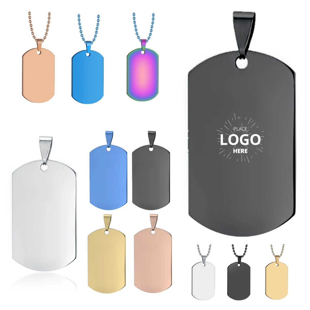 Stainless Steel Dog Id Tag 1