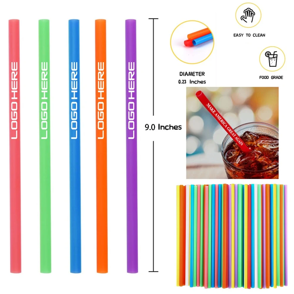 Plastic Disposable Straws 1