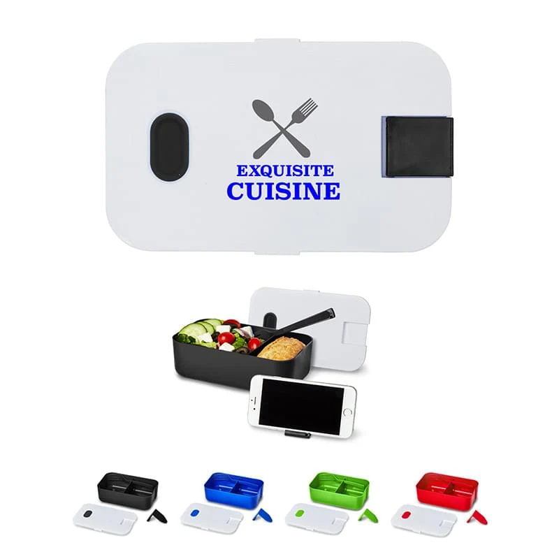 Portable Bento-style Plastic Lunch Kit 1