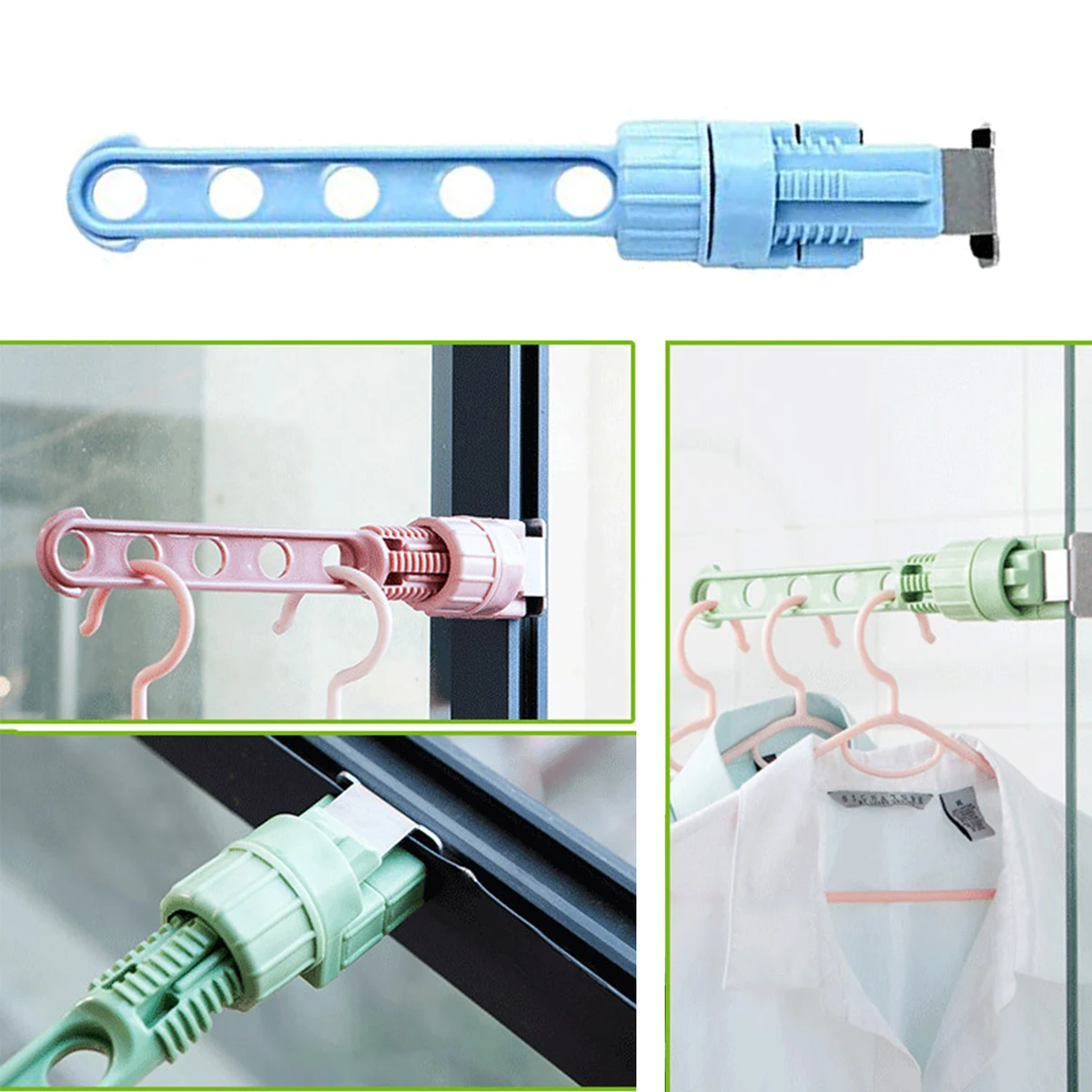 5 Hole Window Frame Hanger Space Saver Hanger 1