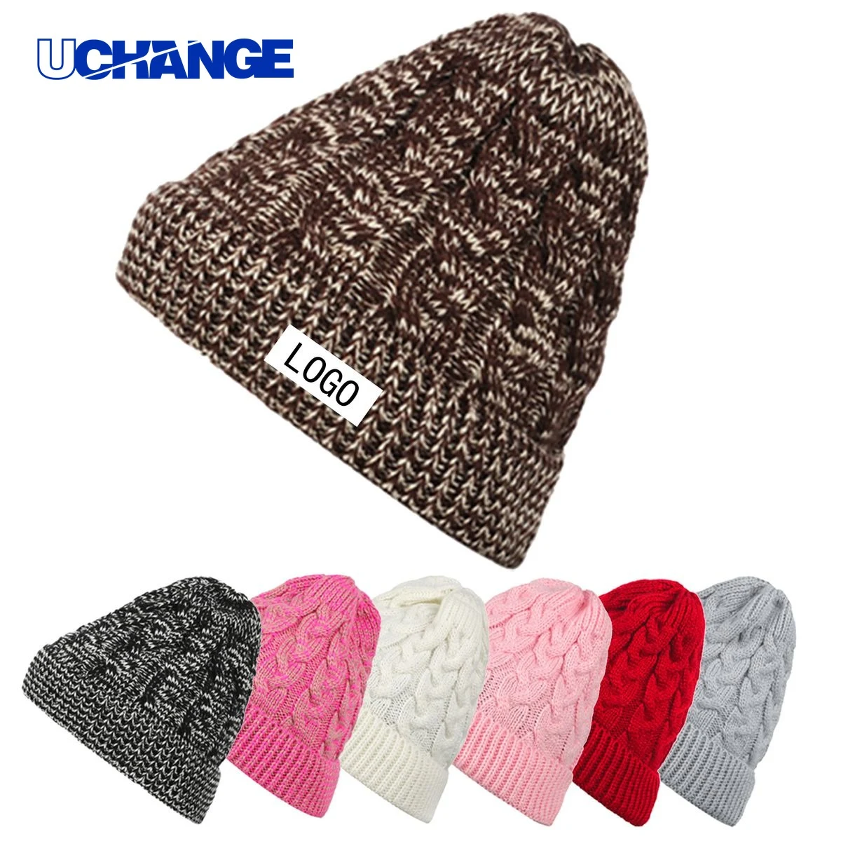 Knit Twist Fashion Warm Chunky Hat Beanie 1