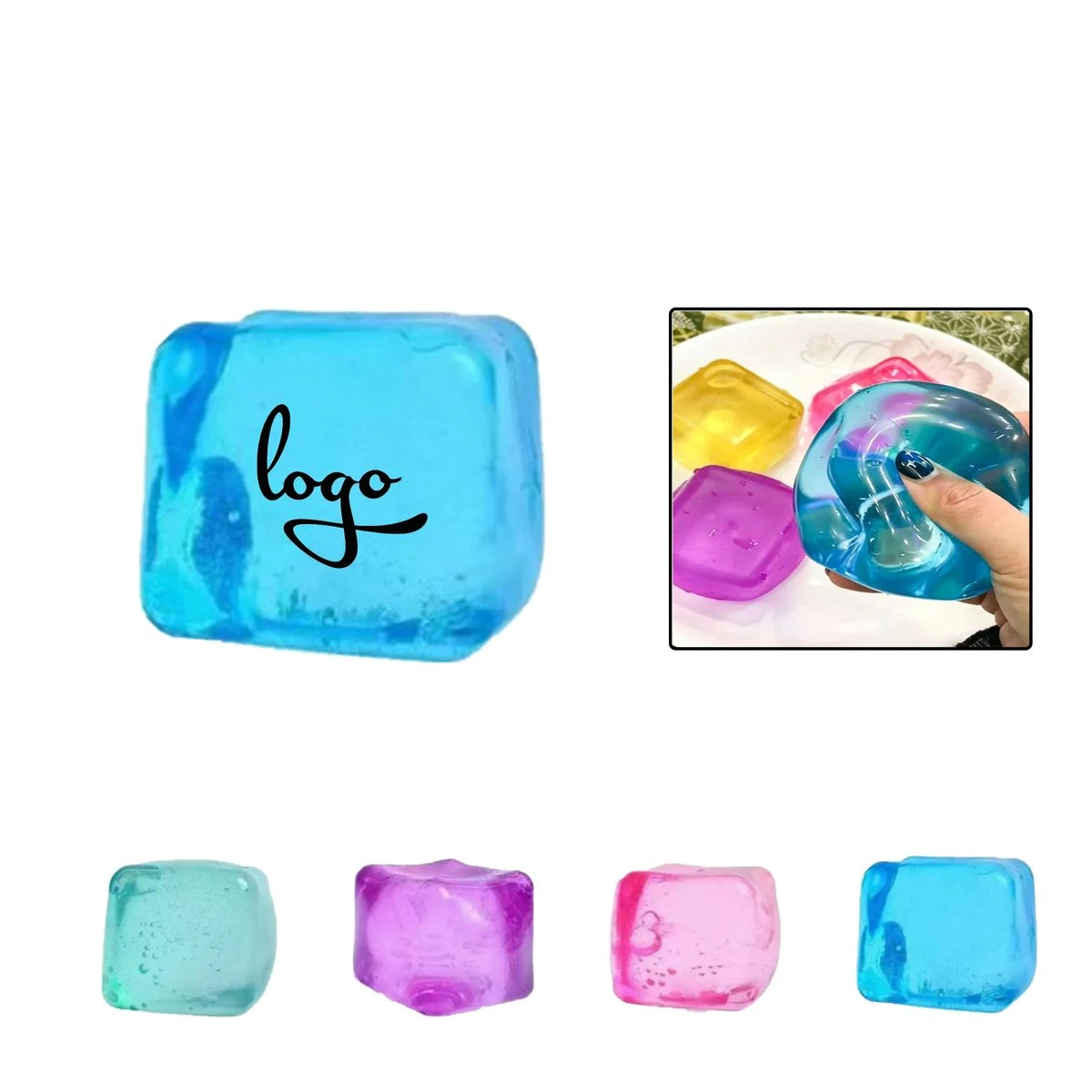 Maltose Ice Cube Stress Relief Toy Fidget Ball 1
