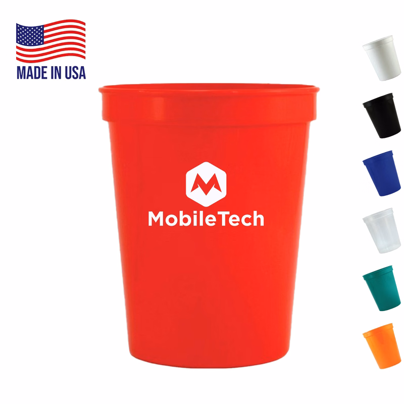 16 Oz. USA made Classic Stadium Cups