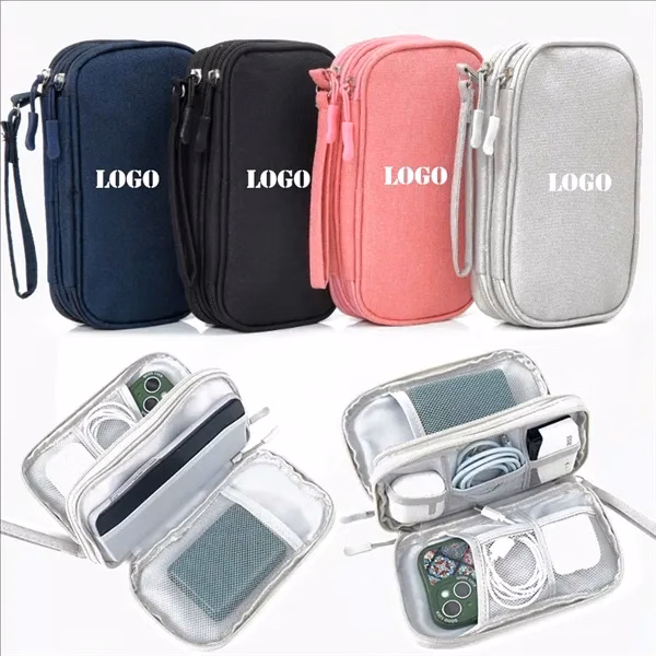 Electronic Accessories Storage Bag for Work, School and Travel