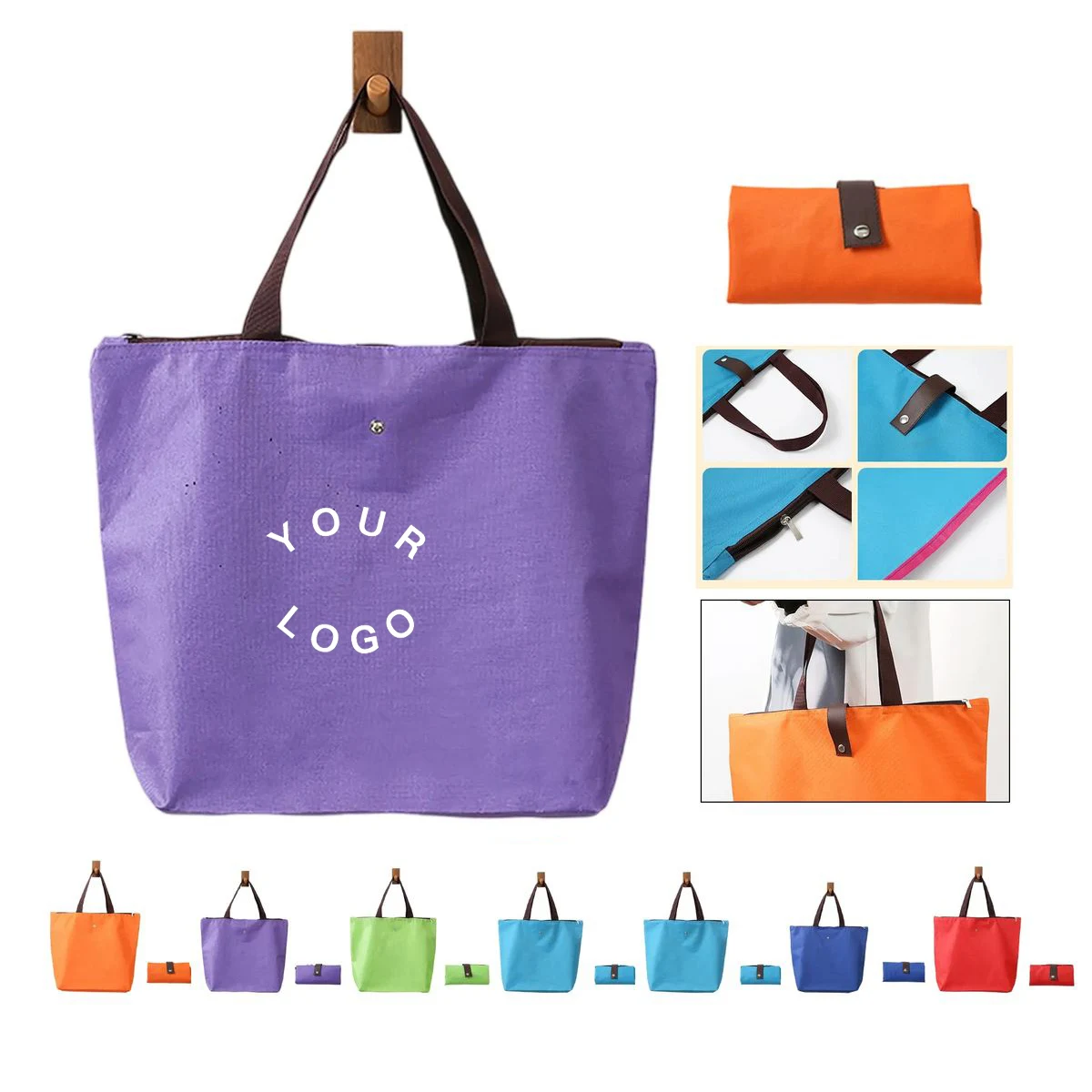 Spacious Grocery Bag with Durable Oxford Material 1