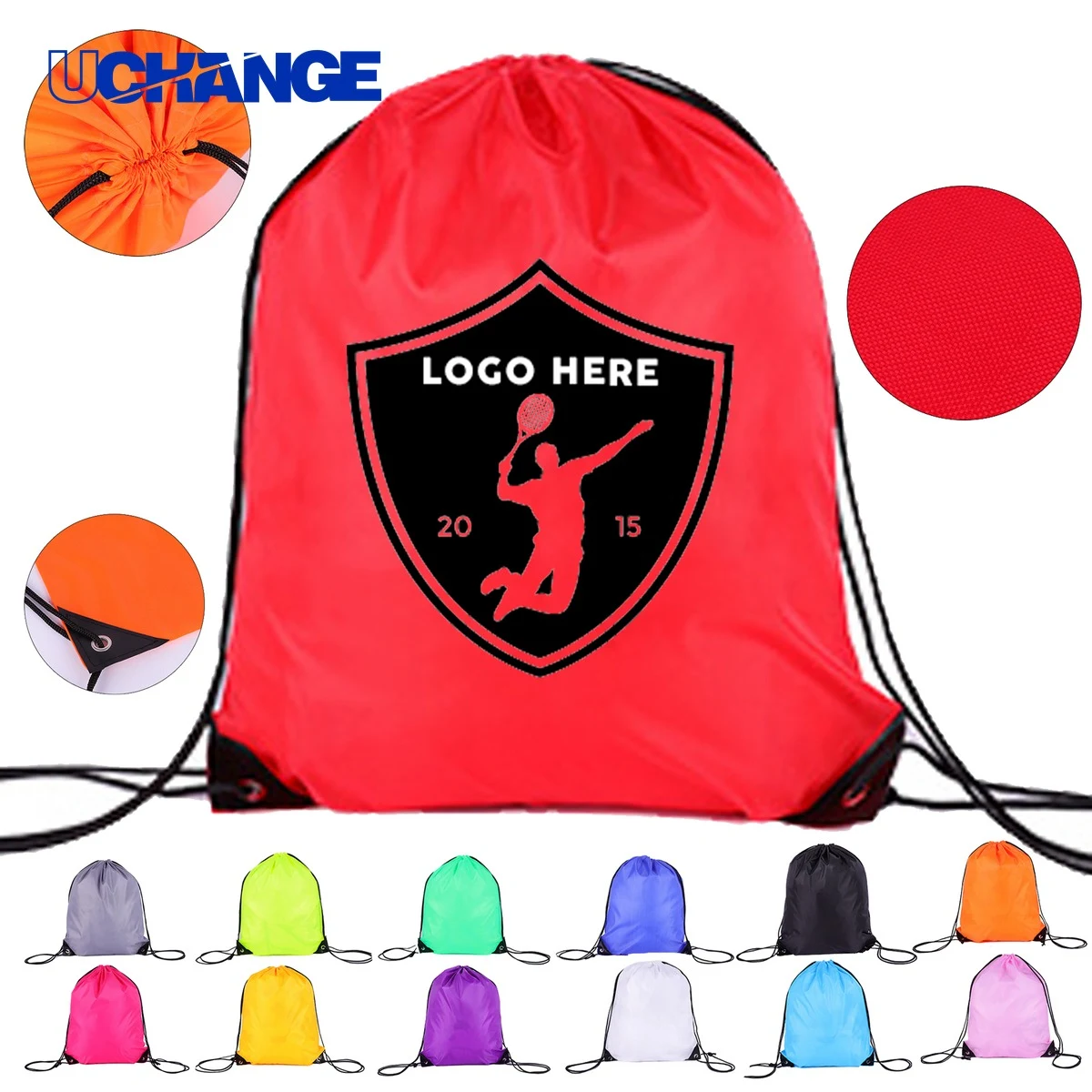 Waterproof Bunched Drawstring Bag 1