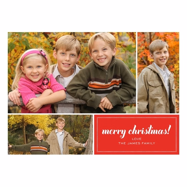 merry christmas! Holiday Photo Card