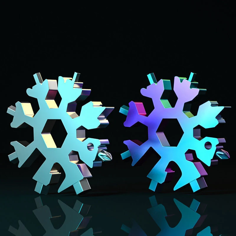 Multifunctional Snowflake Wrench 1