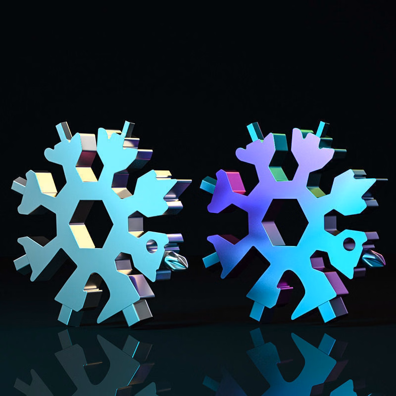 Multifunctional Snowflake Wrench