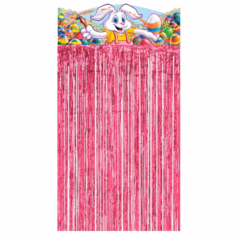 Easter Bunny Curtains - 4'6" x 3'