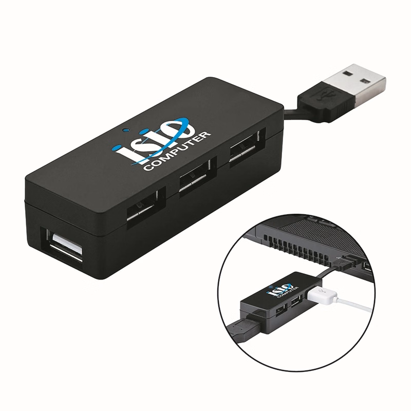 Quarto 4-Port 2.0v USB Hub