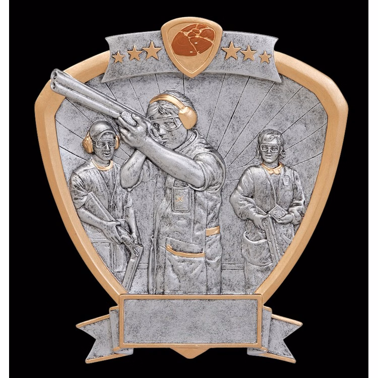 Trap Shooter Signature Shield Series Award